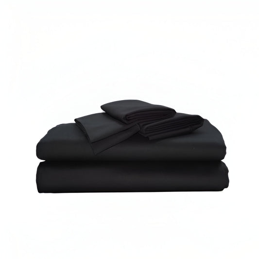 400TC Sateen Solid Cotton Sheet Set