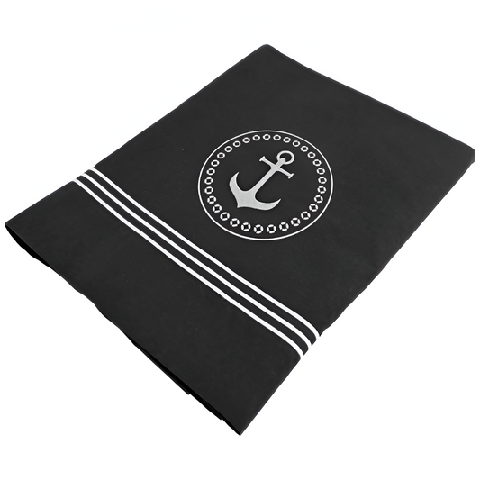400TC Cotton Anchor Embroidery Boating Sheet Set