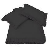 400TC Cotton Sateen Ruffle Sheet Set