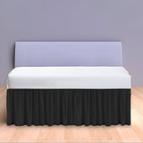400TC Daybed Sateen Solid Cotton Gathered Bed Skirt