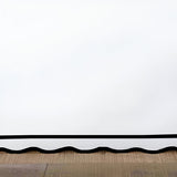 400TC Sateen Cotton Scallop Embroidery & Border Tailored Bed Skirt