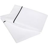 400TC Single Embroidery Cotton Sateen Pillowcases (Set Of 2)