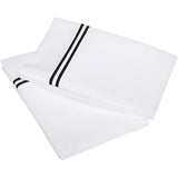 400TC Double Embroidery Cotton Sateen Pillowcases (Set Of 2)