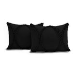 400TC Cotton Sateen Solid Textured Ruffle Bedspread Set