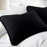 Square Knitted Cotton Coverlet