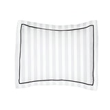 400TC Cotton Single Edge Embroidery Sateen Stripe Duvet Cover Set