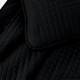 Square Knitted Cotton Coverlet
