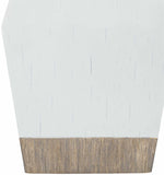 Blinsung White Contemporary Table Lamp - Clearance