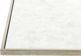 Belleview Silver Gray Iron Mirror
