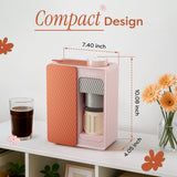 Ciarra BloomBox Espresso Machine 15 Bar Pump, Eco-Friendly Capsule-Free