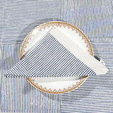 Blue Print Cloth Napkins Set of 4