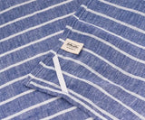 Blue Dish Towels - Ladder Stripe