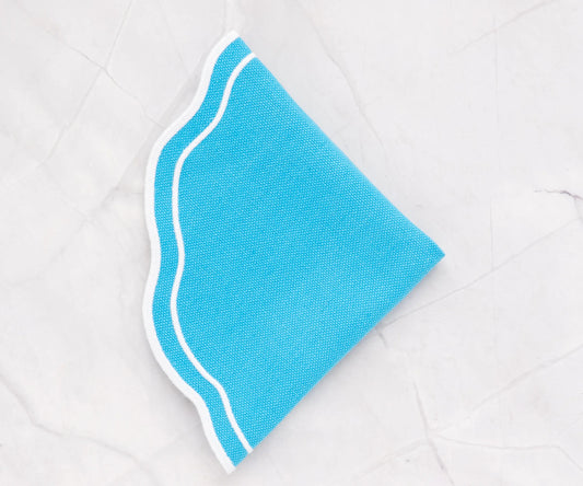 Light Blue Round Placemats