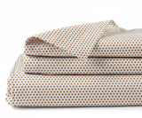 Printed Linen Sheet Set – 100% Linen Bedding