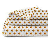 Printed Linen Sheet Set – 100% Linen Bedding