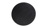 Hourglass Outdoor Stool Black