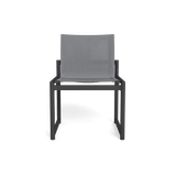 Breeze XL Aluminum Armless Dining Chair
