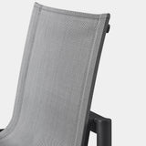Breeze XL Aluminum Armless Dining Chair