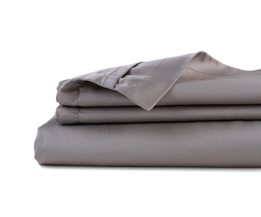 Brown Cotton Flat Sheet