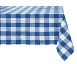 Blue and White Tablecloth