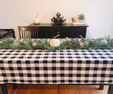Black Cloth Tablecloth