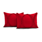 400TC Cotton Sateen Solid Textured Ruffle Bedspread Set