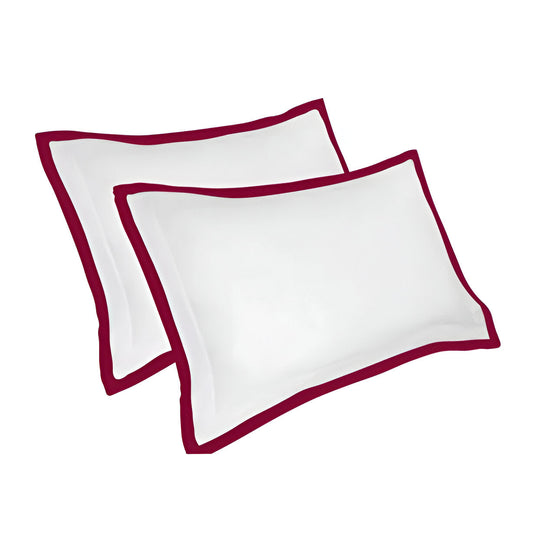 400TC Cotton Edge Border Embroidery Pillow Sham