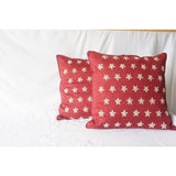 Floral Embroidery Pillow Cover (Set of 1)