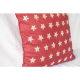 Floral Embroidery Pillow Cover (Set of 1)