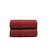 400TC Luxurious Triple Embroidery Cotton Sateen Pillowcases (Set Of 2)