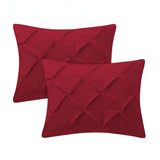 400TC Cotton Pintuck Sateen Solid Pillow Sham