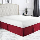 400TC Sateen Solid Cotton Tailored Bed Skirt