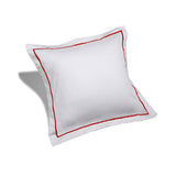 400TC Single Embroidery Sateen Cotton Euro Sham