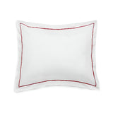 400TC Single Embroidery Sateen Cotton Pillow Sham