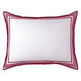 Smart Border 400TC Cotton Embroidery Sateen Solid Pillow Sham