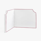 Wall Corner Dorm Bed Headboard In Embroidery Border With Self Adhesive Velcro Straps