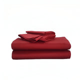 400TC Sateen Solid Cotton Sheet Set