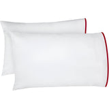 400TC Embroidery Cotton Sateen Solid Sheet Set
