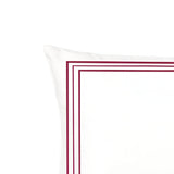 400TC Cotton Classic Embroidery Sateen Solid Pillow Sham