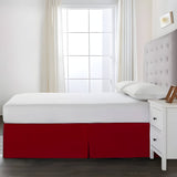 400TC Cotton Sateen Detachable Wrap Around Tailored Bed Skirt