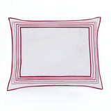 Smart Border 400TC Cotton Embroidery Sateen Solid Pillow Sham