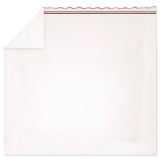 400TC Wavy Embroidery & Border Cotton Sateen Solid Sheet Set