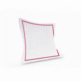 400TC Cotton Double Edge Embroidery Sateen Stripe Duvet Cover Set