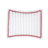 400TC Cotton Double Edge Embroidery Sateen Stripe Duvet Cover Set
