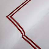 400TC Cotton Double Embroidery Sateen Solid Duvet Cover Set
