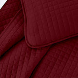 Square Knitted Cotton Coverlet