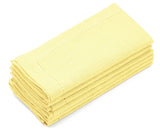 Butter Yellow Hemstitch Napkins