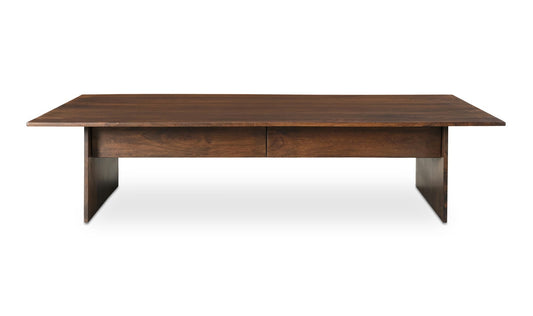 Everett Coffee Table Dark Brown