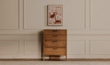 Lachlan 4 Drawer Chest Brown