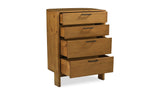 Lachlan 4 Drawer Chest Brown